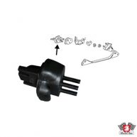 Mount, gearbox, Rubber ,front  113301265E