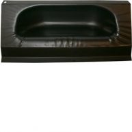 Washer Bottle recess, Repair piece for spare wheel panel  VW Type 1	1.2-1.6	08/67-12/86