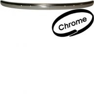 Front bumper, economy, blade,chrome, Brazil (-73)   113707111