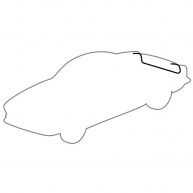 Rear, Hood Seal, Engine Lid,  Karmann Ghia,
