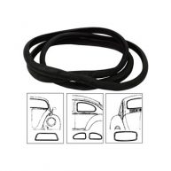 Window rubber kit. 4 pcs., including front, rear, and quarter window seals  08/72-12/79 Cal look  1303  133898121B