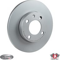Brake disc, front, 239x12 mm, coated, GOLF/JETTA/Scirocco 321615301