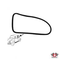 Quarter window seal, late, left, 08/64-12/86	113845321F