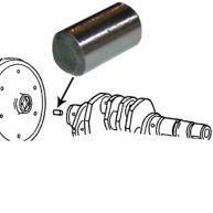 Dowel pin for flywheel  EMPI  	113105277