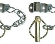 Linch Pin w/Link Chain pair