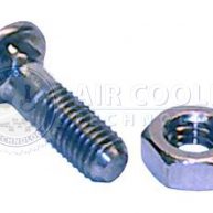 Bumper bolt & nut, flat round head, Stainless Steel, 8x15 mm  113707191CS