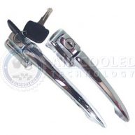 Door Handle Kit, Chrome (64-66)  113898205D  2 Pcs