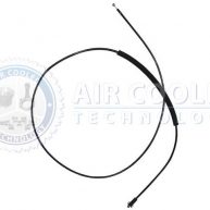 Hood cable, Engine Lid release front, T1  KG & MEX