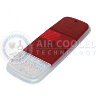 Tail Lamp Lens T 2 Bay Taillight Lens, Red/Crystal (71-)  211945241R ( 2PCs) pair