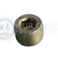Fitting Brass Pipe  - Internal Hex Head Plug 1/8 NPT