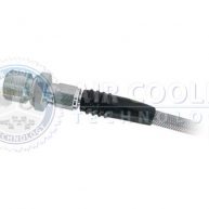 Brake Hose Set, Braided SS , T1  w/disk 67-. Type3 w/disk  65-
