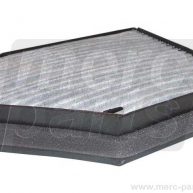 Filter, interior, activated carbon