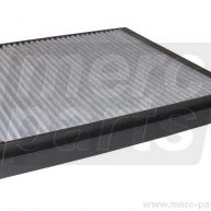 Filter, interior, activated carbon